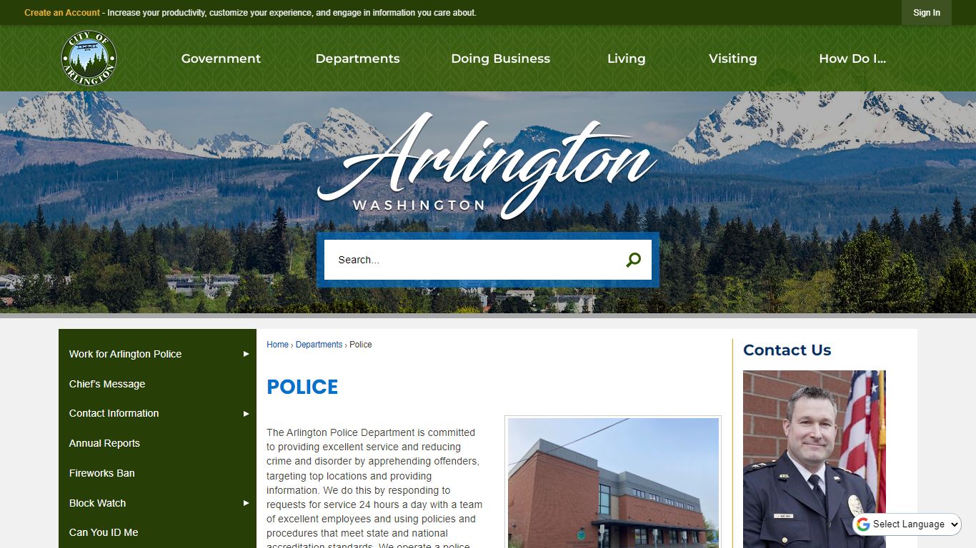 Police | Arlington, WA